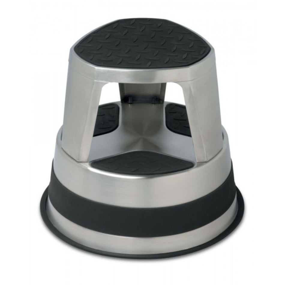 Stainless Steel Rolling Step Stool